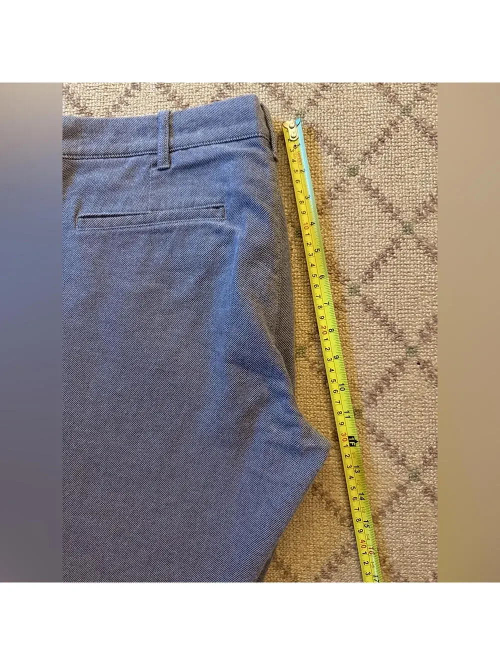 J. Crew Flex Heathered gray Khaki / Chino Type Pants Slim 32 x 32